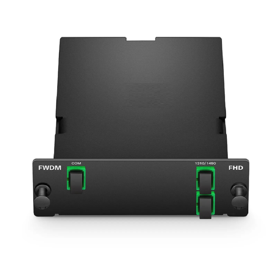 Refurb Squared FWDM-T1314R15-FD, T1310&1490/R1550nm Filter Wavelength Division Multiplexer, SC/APC, FHDA Cassette