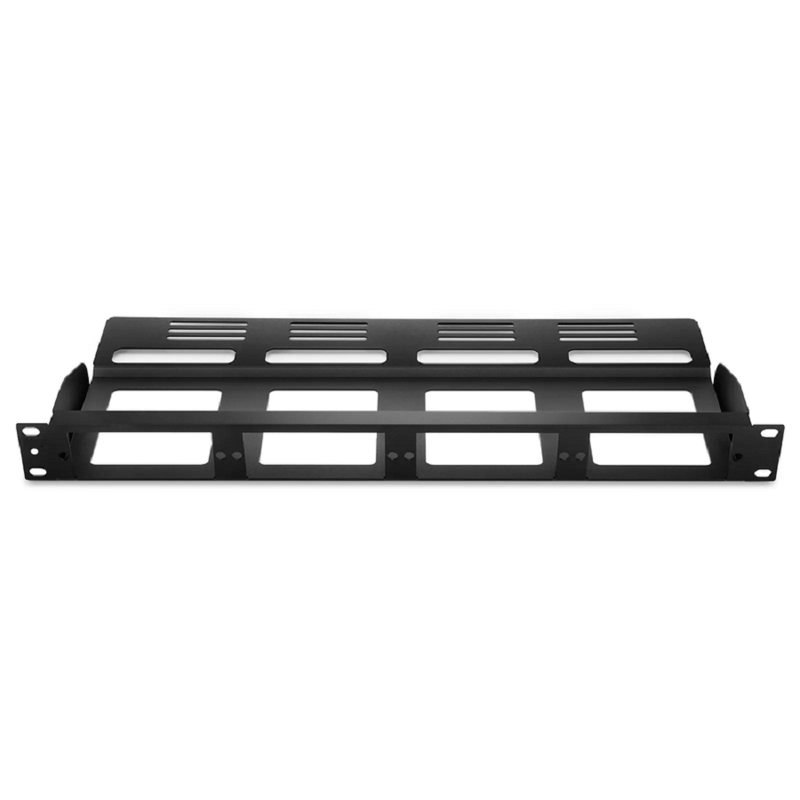 Refurb Squared FHDA High Density 1U Rack Mount Modular Enclosure Unloaded, Rear Cable Managers, Holds up to 4 x FHDA Cassettes or Panels, 144 Fibers (LC)