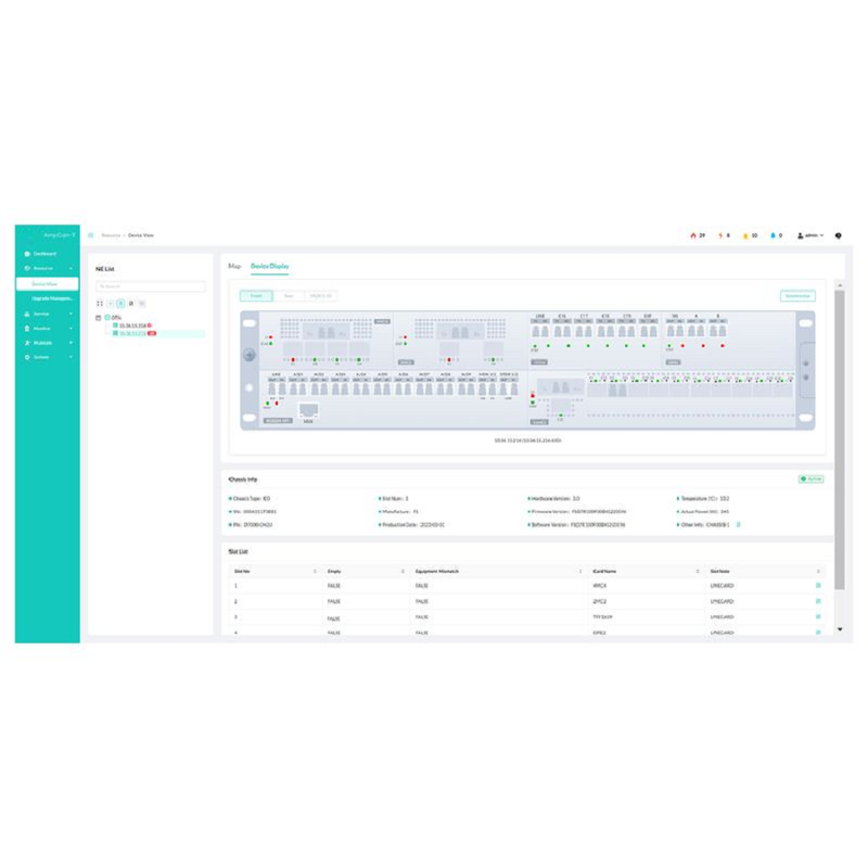 Refurb Squared AmpCon-T Management System forFOOTN/WDM Devices, Includes Visual Monitoring, Centralized Management and Intelligent Analysis