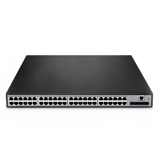 Refurb Squared S2805S-48T4S, 48-Port Gigabit Ethernet L3 Smart Managed Switch, 48 x Gigabit RJ45, with 4 x 10Gb SFP+ Uplinks, Realtek Chip