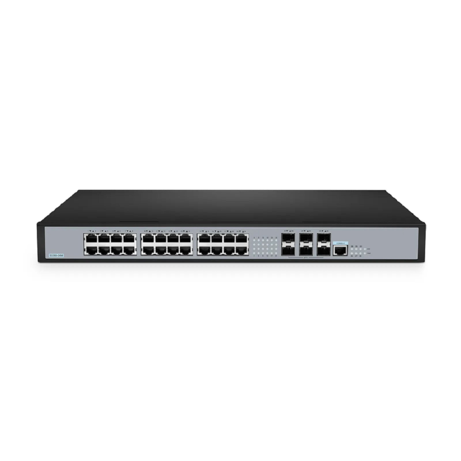 Refurb Squared S3260-24M, 24-Port Ethernet L2+ Switch, 24 x 100M/1G/2.5GBase-T/Multi-Gigabit, with 6 x 10Gb SFP+ Uplinks, Stackable Switch