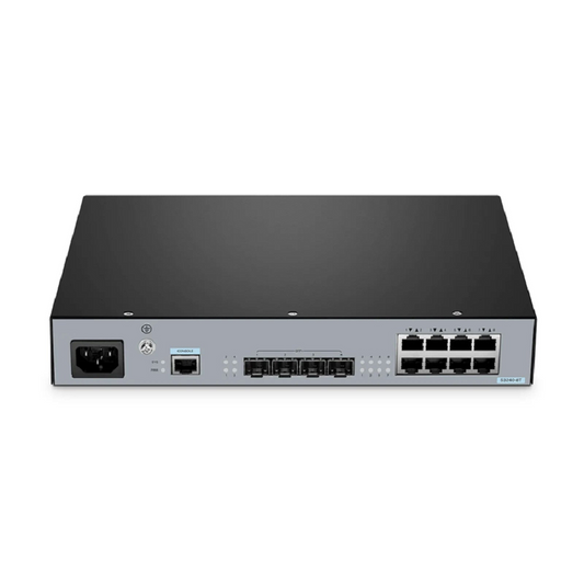 Refurb Squared S3240-8T, 8-Port Gigabit Ethernet L2+ Switch, 8 x Gigabit RJ45, with 4 x 10Gb SFP+ Uplinks, Stackable Switch, Fanless