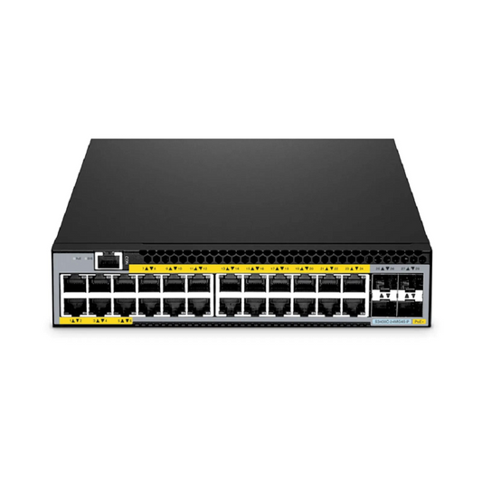Refurb Squared S3400C-24MG4S-P, 24-Port Ethernet L2+ PoE+ Switch, 24 x 2.5GBASE-T/Multi-Gigabit, with 4 x 10Gb SFP+ Uplinks