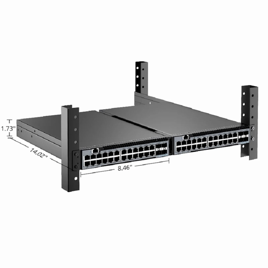 Refurb Squared S3400C-24MG4S, 24-Port Ethernet L2+ Compact Half-Width Switch, 24 x 100M/1000M/2.5GBase-T/Multi-Gigabit, with 4 x 10Gb SFP+ Uplinks