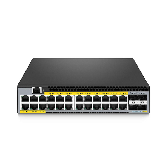 Refurb Squared S3240C-24P, 24-Port Gigabit Ethernet L2+ PoE+ Switch, 24 x PoE+ Ports@380W, with 4 x 10Gb SFP+ Uplinks