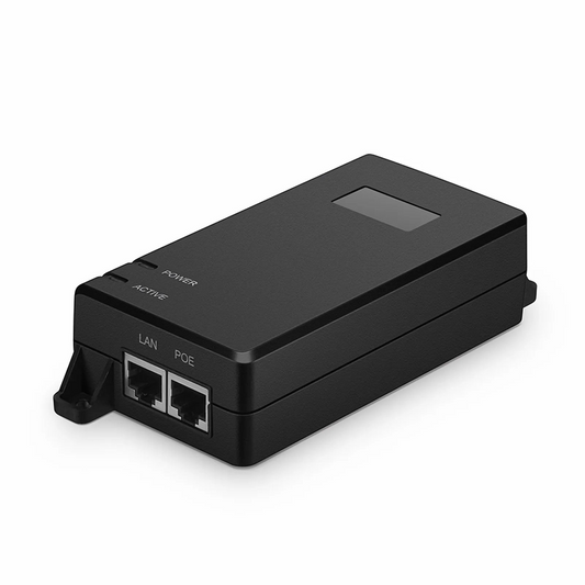 Refurb Squared Single Port 1/2.5/5/10G Multi-Gigabit PoE++ Injector, PoE Port @ 60W