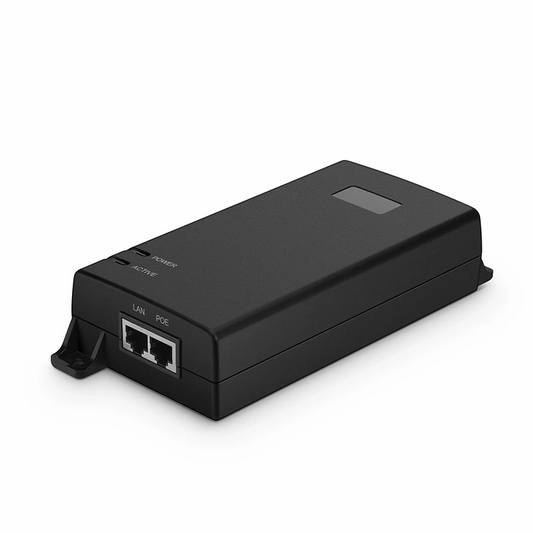 Refurb Squared Single Port 10/100/1000M Gigabit PoE++ Injector, PoE Port @ 60W