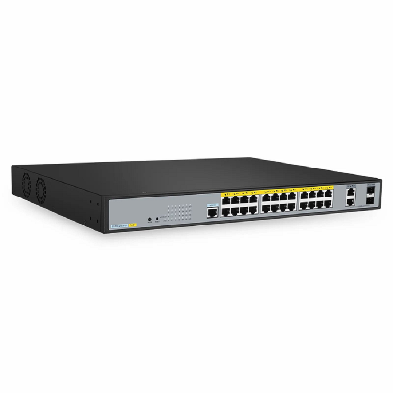 Refurb Squared S3250-24TF-U, 24-Port Gigabit Ethernet L2 PoE++ Switch24 x PoE+ Ports @370Wwith 2 x 1Gb Combo Uplinks