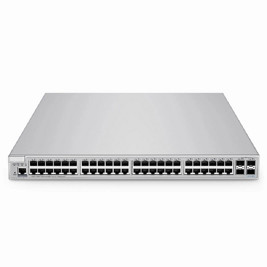 Refurb Squared S3910-48TS, 48-Port Gigabit Ethernet L2+ Switch, 48 x Gigabit RJ45, with 4 x 10Gb SFP+ Uplinks, Stackable Switch, Broadcom Chip