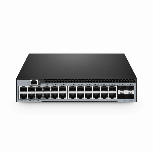 Refurb Squared S3400C-24MG4S, 24-Port Ethernet L2+ Compact Half-Width Switch, 24 x 100M/1000M/2.5GBase-T/Multi-Gigabit, with 4 x 10Gb SFP+ Uplinks