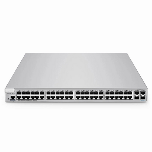 Refurb Squared S3910-48TS, 48-Port Gigabit Ethernet L2+ Switch, 48 x Gigabit RJ45, with 4 x 10Gb SFP+ Uplinks, Stackable Switch, Broadcom Chip