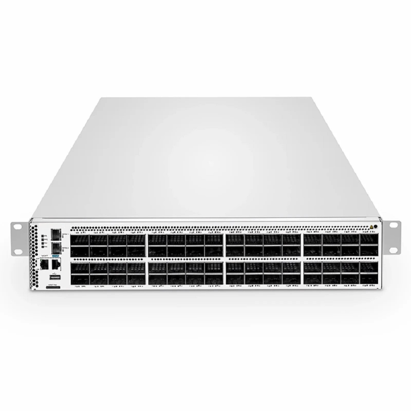 Refurb Squared N9600-64OD, 64-Port Ethernet HPC/AI Data Center Switch, 64 x 800Gb OSFP, PicOSA®, Broadcom Tomahawk 5 Chip, Front-to-Back Airflow