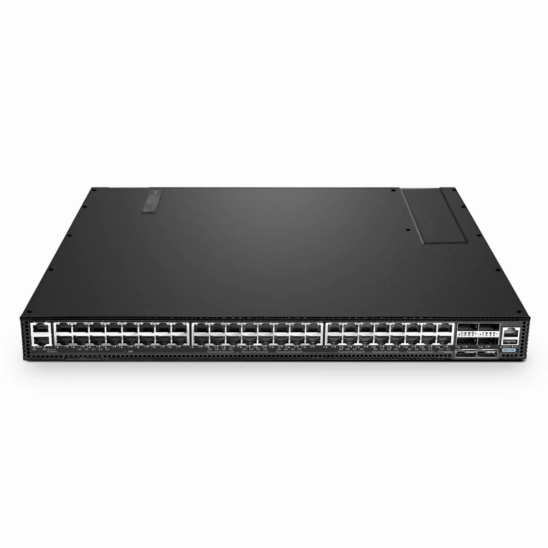 Refurb Squared S5570-48X, 48-Port Ethernet L3 Switch, 48 x 10G RJ45, with 6 x 100G QSFP28 Uplinks, PicOSA®, Broadcom Trident 3 Chip