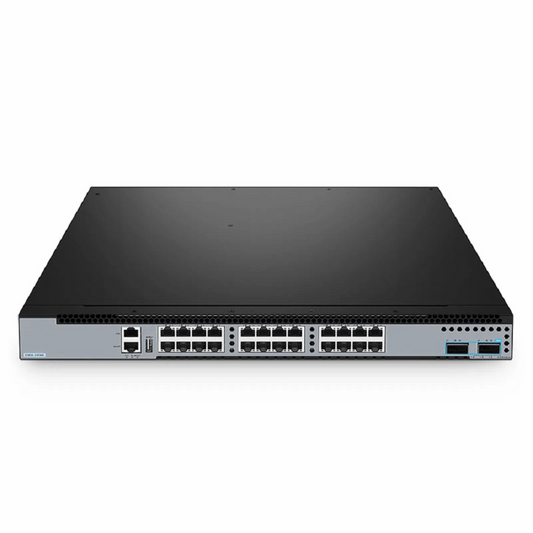 Refurb Squared S5850-24XMG, 24-Port Ethernet L3 Switch, 24 x 10GBASE-T/Multi-Gigabit, with 2 x 100Gb QSFP28, Support MPLS&MLAG