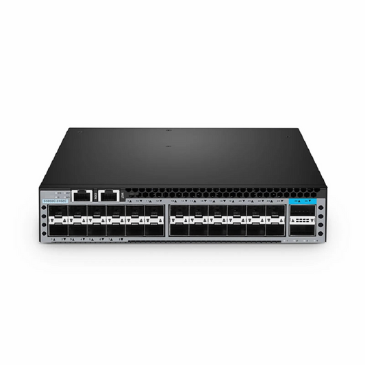 Refurb Squared S5850C-24S2C, 24-Port Ethernet L3 Half-width Switch, 24 x 10Gb SFP+, with 2 x 100Gb QSFP28 Uplinks, AV over IP, Support MLAG