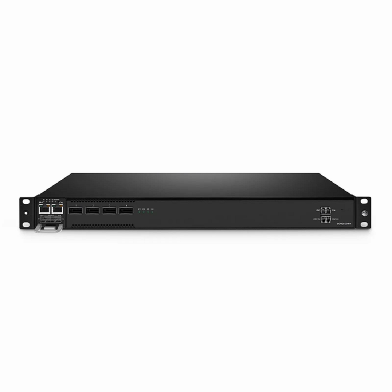 Refurb Squared DCP920-D04PA, 4 Channel 100G DWDM PAM4 Active Multiplexer, C45-C60, 4 x 100G QSFP28, Single Fiber, Side-A, Built-in 100G PAM4 Module, 1U Rack Mount, 0-80km, Support AmpCon-T/Web Network Management