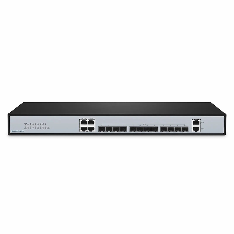 Refurb Squared S3950-4T12S-R, 12-Port Ethernet L2+ Managed Switch, 12 x 10Gb SFP+, with 4 x Gigabit RJ45, Support MLAG
