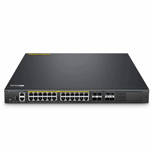 Refurb Squared S5860-24XB-U, 24-Port Ethernet L3 PoE++ Switch, 24 x 10GBASE-T/Multi-Gigabit, 4 x 10Gb SFP+, with 4 x 25Gb SFP28 Uplinks, Support Stacking, Broadcom Chip