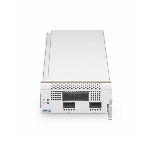 Refurb Squared D7000 2MC2, 2 x 100G QSFP28 to 1 x 200G CFP2 OTN Muxponder for D7000 Managed Chassis