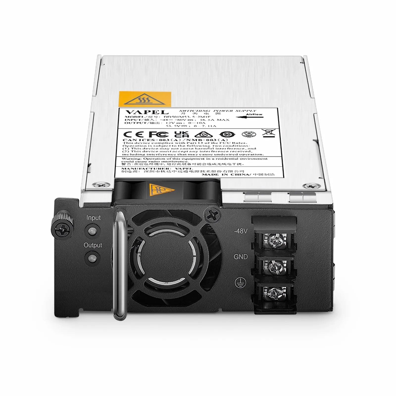 Refurb Squared Hot-swappable DC Power Module 500W, for S3410-24TS-P, S3410-48TS-P, S5810-48TS-P