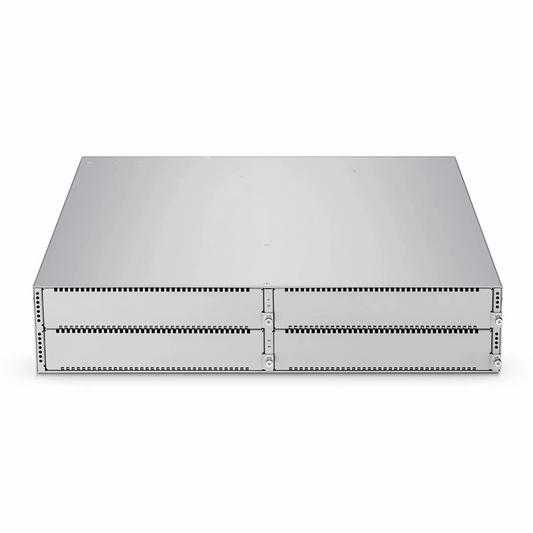Refurb Squared NC8200-4TD, 4-Slot 2U Ethernet L3 Data Center Chassis Switch Unloaded, with 4x 25/40/100Gb Line Cards, Support MLAG/Stacking, Broadcom Chip