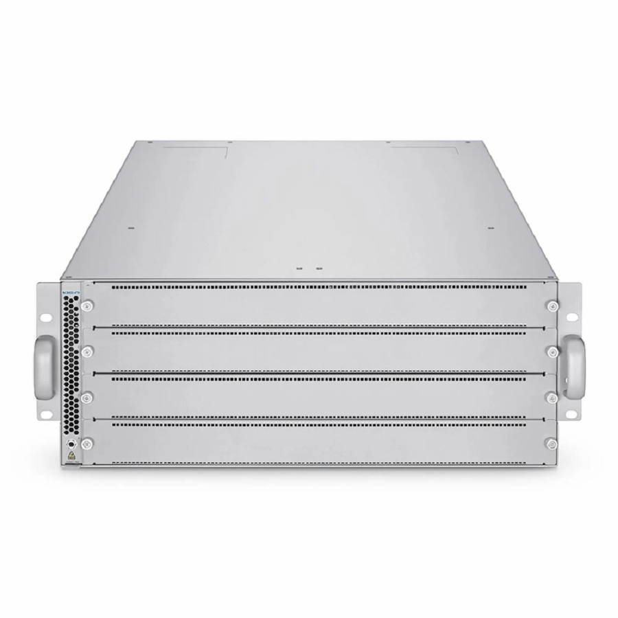 Refurb Squared NC8400-4TH, 4-Slot 4U Ethernet L3 Data Center Chassis Switch Unloaded, with 4x 40/100/400Gb Line Cards, Supports MLAG, Broadcom Chip