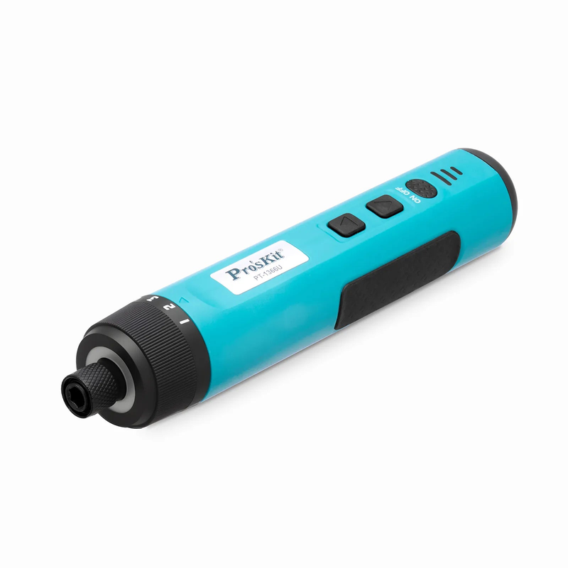 Refurb Squared Pro's KitA® 3.6V Cordless Electric Screwdriver with 28 Bits, 1 Bit Holder and 1 USB Cable, 1/4'', 2000mAh Lithium-ion Battery PT-1366U