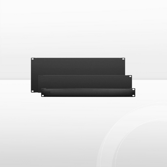 Refurb Squared 1U 19'' Tool-less Rack Blanking Panel, Self-Attaching Design (10pcs/Pack)