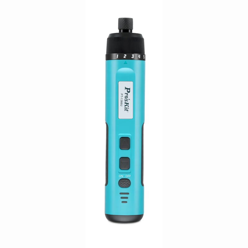 Refurb Squared Pro's KitA® 3.6V Cordless Electric Screwdriver with 28 Bits, 1 Bit Holder and 1 USB Cable, 1/4'', 2000mAh Lithium-ion Battery PT-1366U