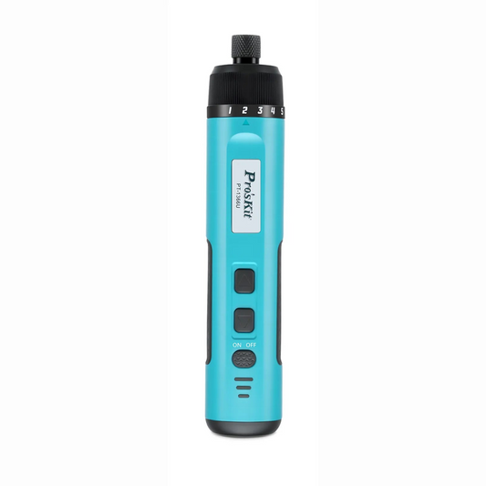 Refurb Squared Pro's KitA® 3.6V Cordless Electric Screwdriver with 28 Bits, 1 Bit Holder and 1 USB Cable, 1/4'', 2000mAh Lithium-ion Battery PT-1366U