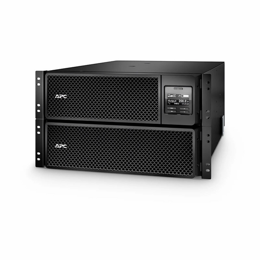Refurb Squared APC® Smart-UPS On-Line 10000VA/10000W Rackmount 6U UPS, 4x L6-20R+2x L6-30R NEMA Outlets, Network Card+SmartSlot and 1 Backup Battery Included