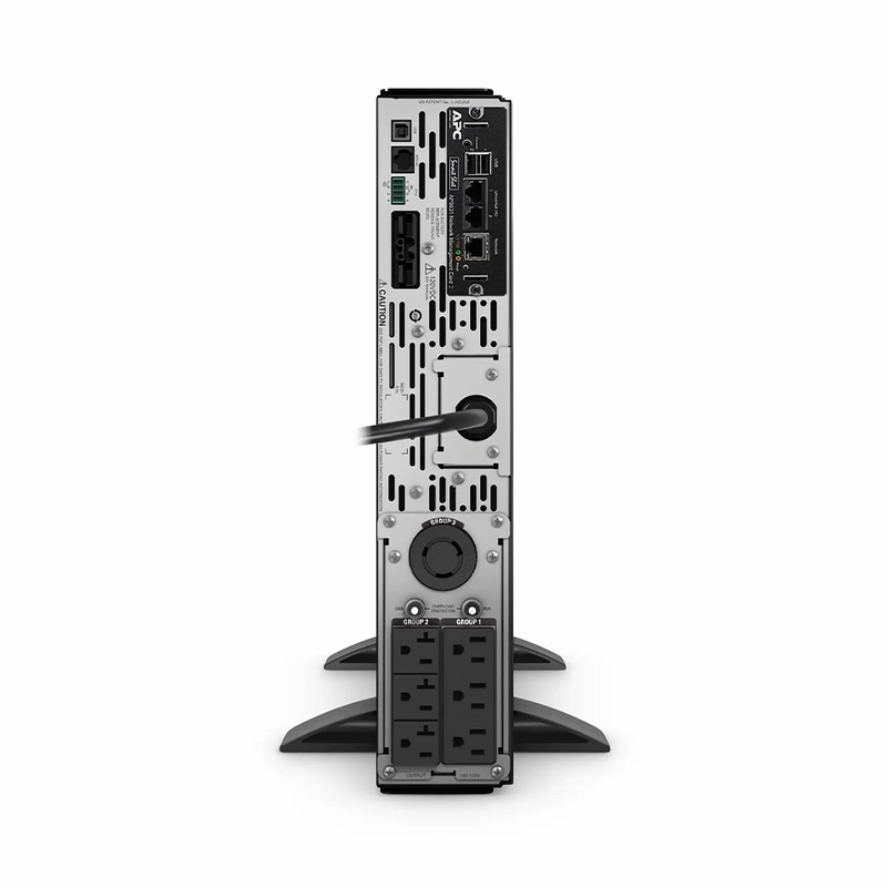 Refurb Squared APC® Smart-UPS X 3000VA Rack/tower Convertible UPS, 3x 5-15R+3x 5-20R+1x L5-30R NEMA Outlets, NMC and 1 Backup Battery Included