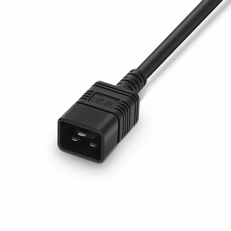 Refurb Squared 1.92kW Single-Phase 16A/120V Basic Rack PDU, 6 x C13 & 2 x C19 Outlets, IEC320 C20 Plug, 10ft Cord, 1U Rack-Mount