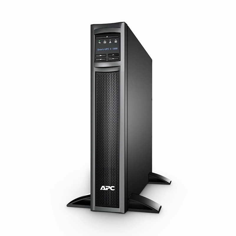Refurb Squared APC® Smart-UPS X 1000VA Rack/tower Convertible UPS, 8x 5-15R NEMA Outlets, SmartConnect port and 1 Backup Battery Included