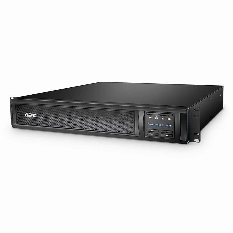 Refurb Squared APC® Smart-UPS X 1000VA Rack/tower Convertible UPS, 8x 5-15R NEMA Outlets, SmartConnect port and 1 Backup Battery Included