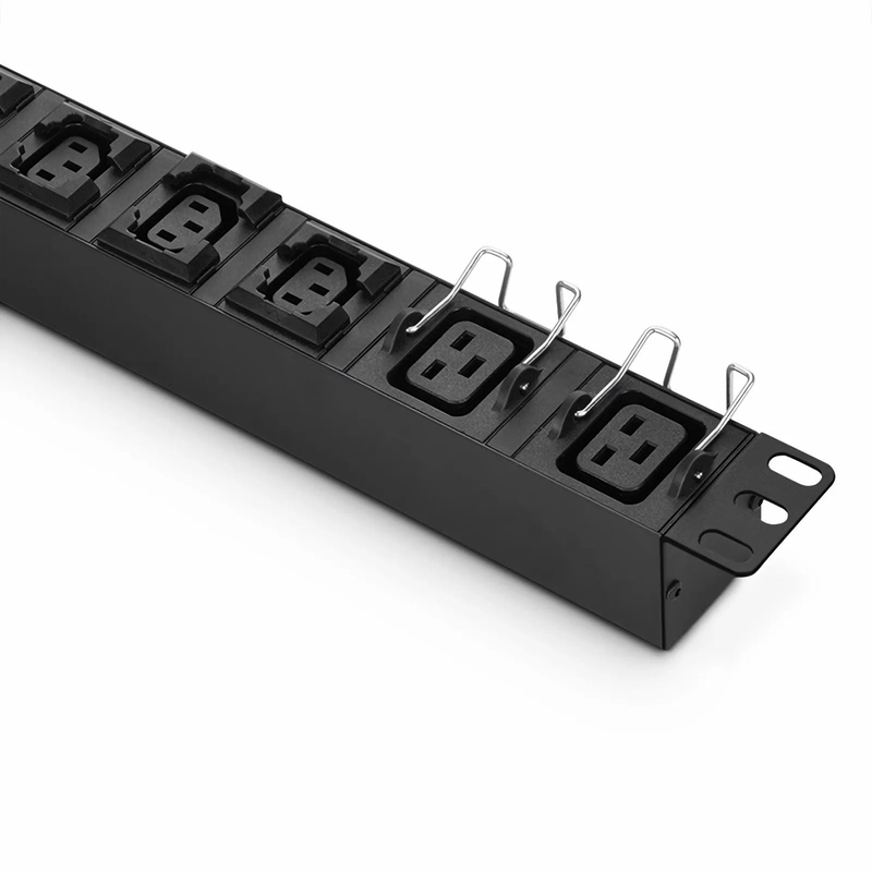Refurb Squared 1.92kW Single-Phase 16A/120V Basic Rack PDU, 6 x C13 & 2 x C19 Outlets, IEC320 C20 Plug, 10ft Cord, 1U Rack-Mount