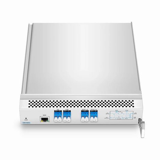 Refurb Squared D7000 OA1825, DWDM EDFA Bidirectional Amplifier with PA 15-25dB and BA 8-18dB Gain, 21.5dBm Output for D7000 Series Managed Chassis, with Built in OSC, VOA