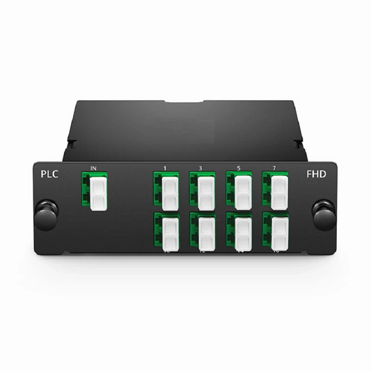 Refurb Squared 1 x 16 PLC Fiber Splitter, Standard FHD Cassette LC/APC, Singlemode, for Optical LAN