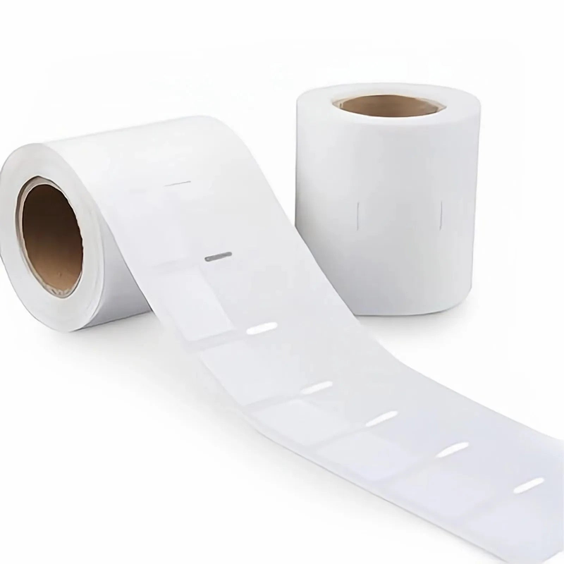Refurb Squared 0.75in.H x 1.75in.W Printable Self-laminating Labels, PET, White, 500Labels/Roll