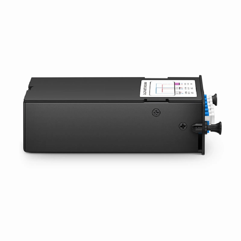 Refurb Squared FHDA Demux LC TAP Cassette, OS2 Single Mode, 2 x LC Duplex Live Ports, 4 x LC Duplex TAP Ports, 50/50 Split Ratio (Live/TAP), 1/10/40/100G