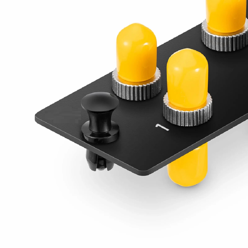 Refurb Squared FHDA Fiber Adapter Panel, 6 Fibers OM3/OM4 Multimode, 6 x ST Simplex (Plated) Adapter, Ceramic Sleeve