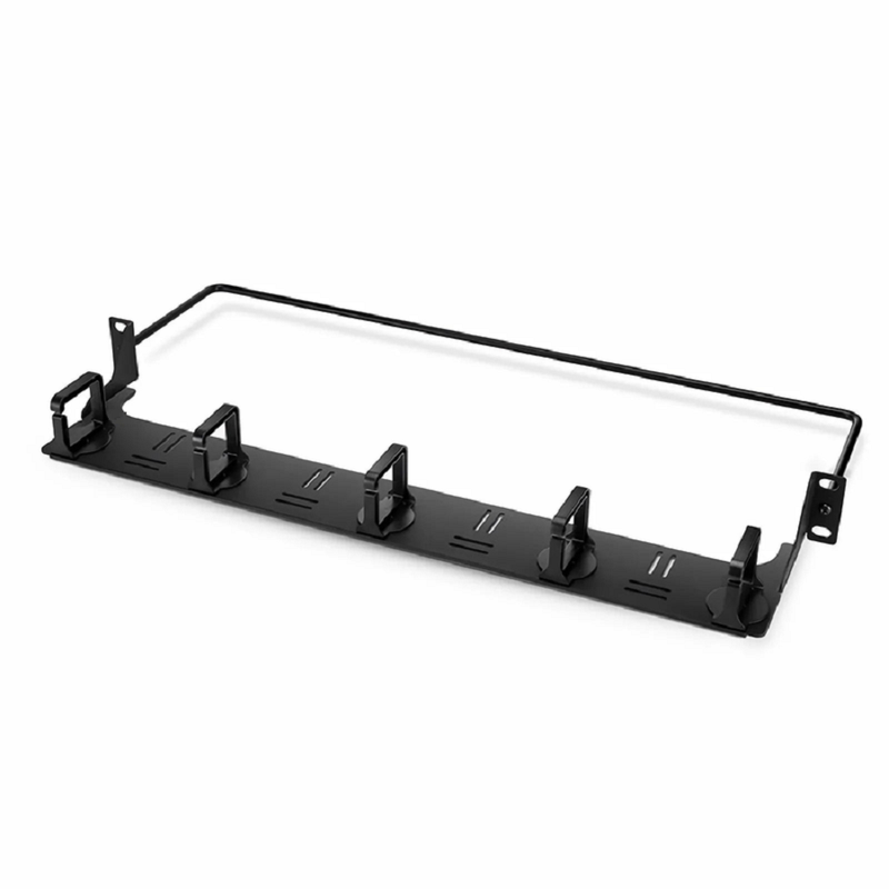 Refurb Squared FHDA High Density 1U Rack Mount Blank Enclosure Unloaded, Detachable Cable Management Lacer Panel and Bar, Holds up to 4 x FHDA Panels, 144 Fibers (LC)
