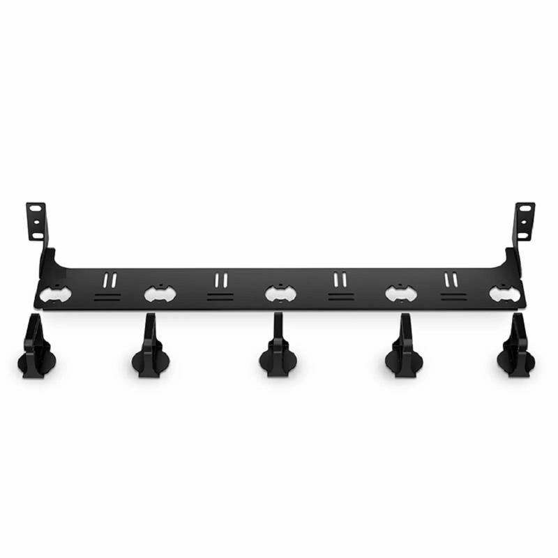 Refurb Squared FHDA High Density 1U Rack Mount Blank Enclosure Unloaded, Detachable Cable Management Lacer Panel and Bar, Holds up to 4 x FHDA Panels, 144 Fibers (LC)