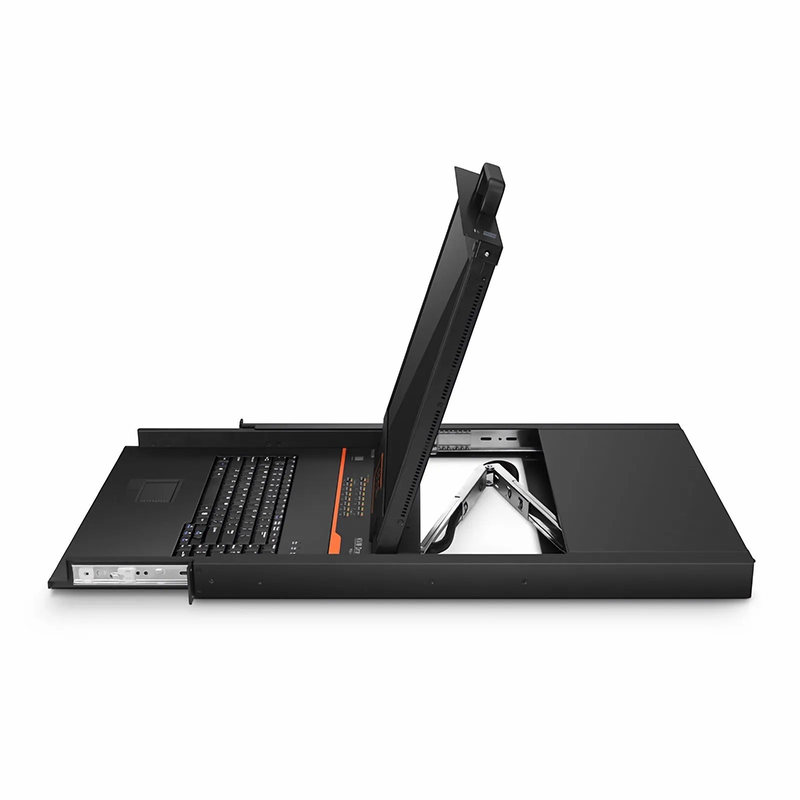 Refurb Squared 16-Port VGA 1U Rack-Mount KVM Switch with 19" LED, 16 x VGA Cables Included