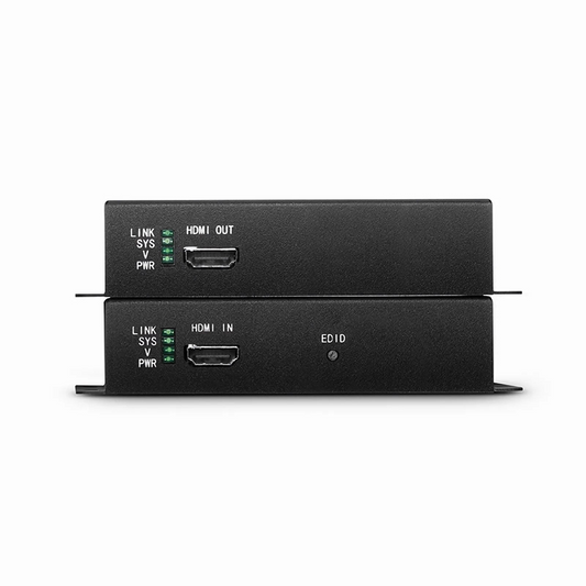 Refurb Squared 4K HDMI Extender Set with Audio, EDID and RS232 via Single LC Fiber for 10km