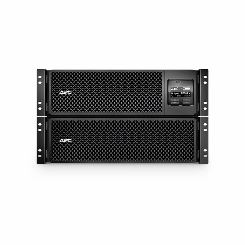 Refurb Squared APC® Smart-UPS On-Line 10000VA/10000W Rackmount 6U UPS, 6x C13+4x C19 IEC Outlets, Network Card+SmartSlot and 1 Backup Battery Included