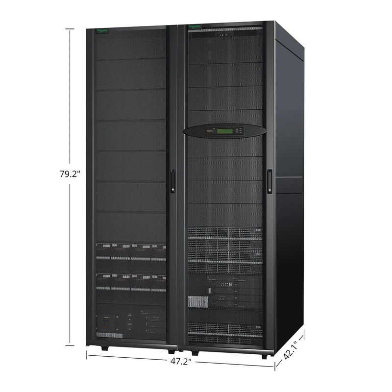 Refurb Squared APC Symmetra PX UPS, 20kW Scalable to 100kW with Power Modules, 208V, Hard Wire 5-wire Output (3PH+ N+ G), Modular Architecture