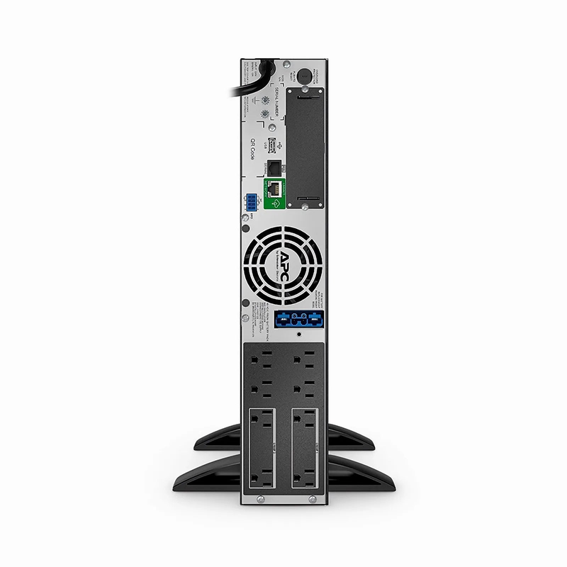 Refurb Squared APC® Smart-UPS X 1000VA Rack/tower Convertible UPS, 8x 5-15R NEMA Outlets, SmartConnect port and 1 Backup Battery Included