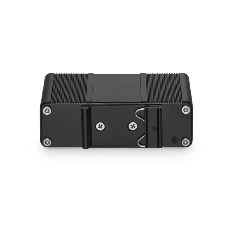 Refurb Squared Unmanaged 4 x 10/100/1000Base-T RJ45 to 1 x 100/1000Base-X SFP Gigabit Ethernet PoE++ with PSE and PD Media Converter