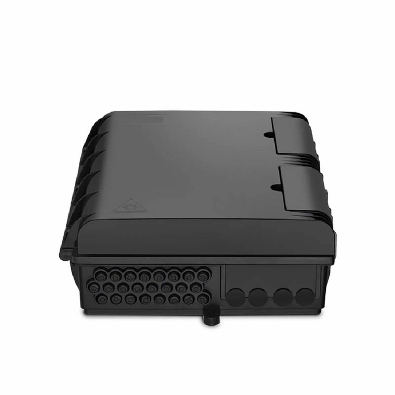 Refurb Squared 24 Fibers Optic Distribution Box, SC A/U and LC A/U, Plastic, Wall/Pole Mount, Indoor and Outdoor